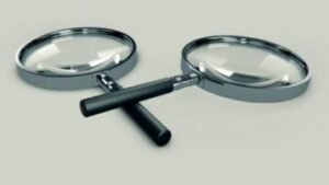 what is a magnifying glass used for:-