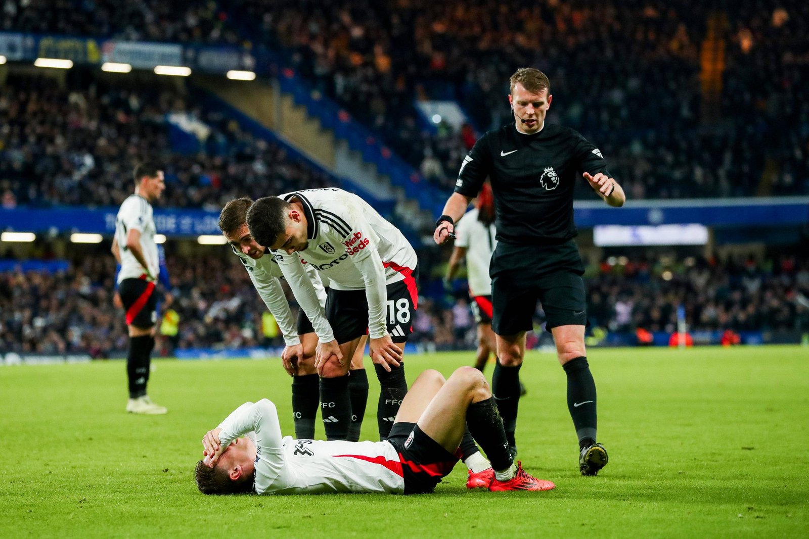 history of players injured during match